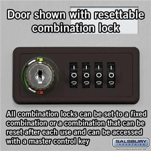 Salsbury Industries Cell Phone Locker — 5 Tier, 5 Wide [25 A Doors] YourLockerStore