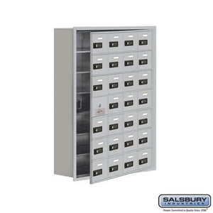 Salsbury Industries Cell Phone Locker — 7 Tier, 4 Wide [28 A Doors] 19178-28ARC YourLockerStore