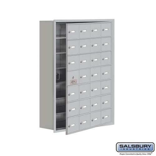 Salsbury Industries Cell Phone Locker — 7 Tier, 4 Wide [28 A Doors] 19178-28ARK YourLockerStore