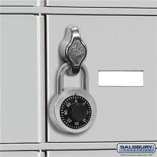 Salsbury Industries Combination Padlock with Built-in Hasp — Cell Phone Lockers YourLockerStore