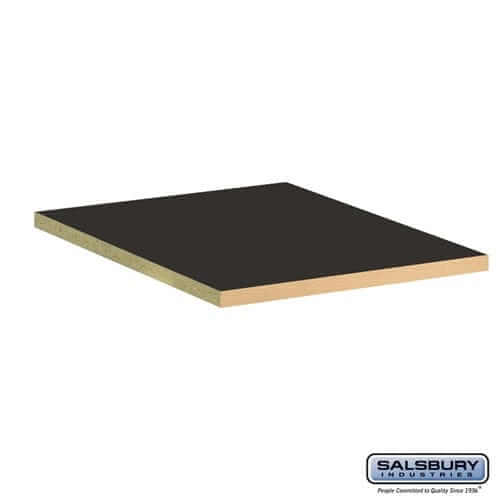 Salsbury Industries Compartment Shelf — Solid Oak Executive Wood Lockers 11198LGT 820996462756 YourLockerStore