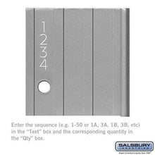 Load image into Gallery viewer, Salsbury Industries Custom Door Engraving [Standard System Mailbox] 2268 YourLockerStore