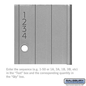 Salsbury Industries Custom Door Engraving [Standard System Mailbox] 2274 YourLockerStore