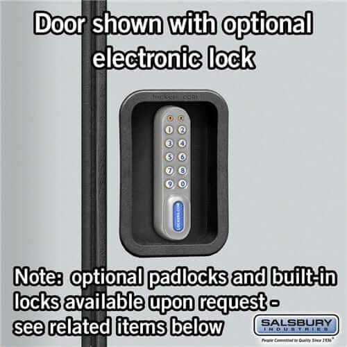 Salsbury Industries Designer Wood Locker — 2 Tier, 1 Wide YourLockerStore