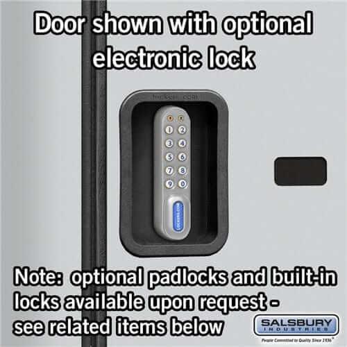 Salsbury Industries Designer Wood Locker — 2 Tier, 3 Wide — 'S' Style YourLockerStore