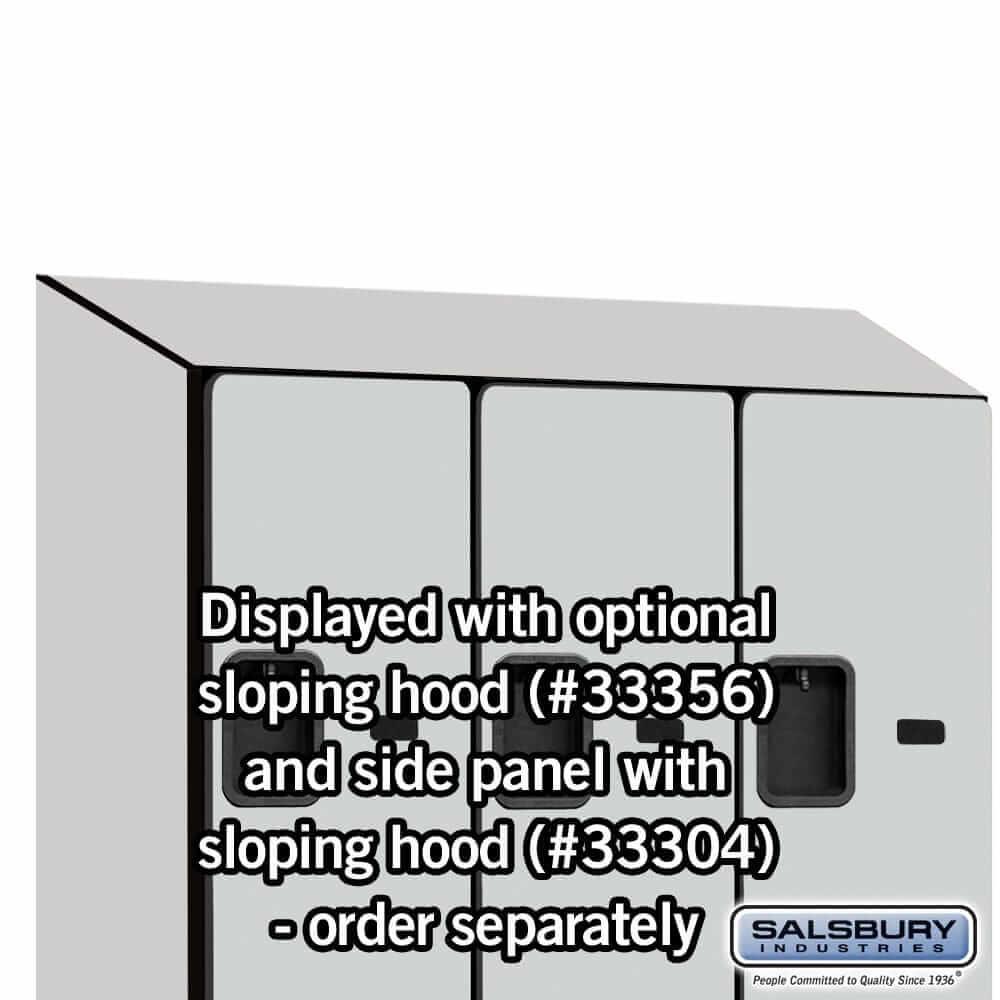 Salsbury Industries Designer Wood Locker — 2 Tier, 3 Wide — 'S' Style YourLockerStore
