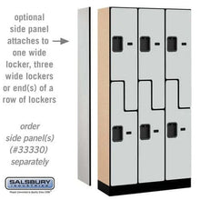 Load image into Gallery viewer, Salsbury Industries Designer Wood Locker — 2 Tier, 3 Wide — &#39;S&#39; Style YourLockerStore