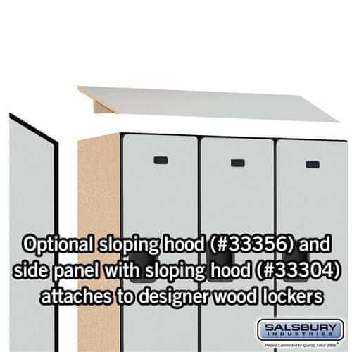 Salsbury Industries Designer Wood Locker — 2 Tier, 3 Wide YourLockerStore