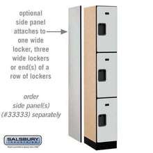 Load image into Gallery viewer, Salsbury Industries Designer Wood Locker — 3 Tier, 1 Wide YourLockerStore