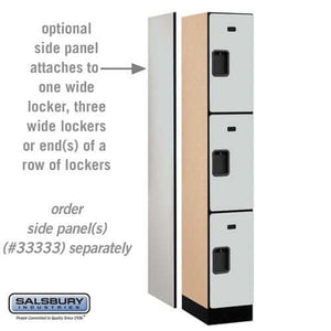 Salsbury Industries Designer Wood Locker — 3 Tier, 1 Wide YourLockerStore