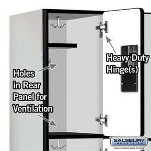 Salsbury Industries Designer Wood Locker — 3 Tier, 3 Wide YourLockerStore