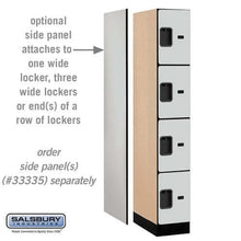 Load image into Gallery viewer, Salsbury Industries Designer Wood Locker — 4 Tier, 1 Wide YourLockerStore