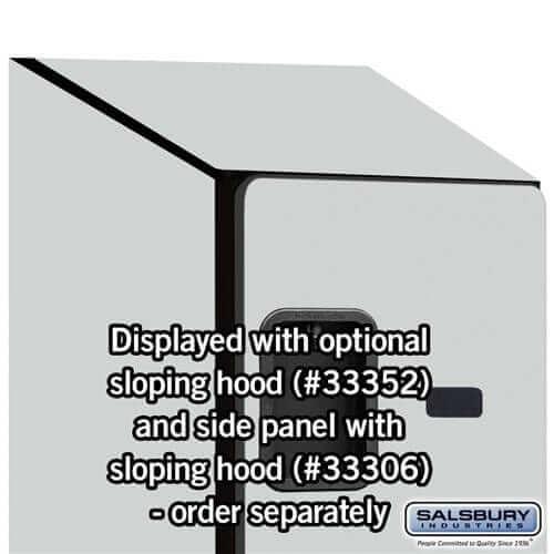 Salsbury Industries Designer Wood Locker — 4 Tier, 1 Wide YourLockerStore