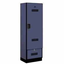 Load image into Gallery viewer, Wood Lockers: Designer Wood Gear Locker - Blue - Salsbury Industries