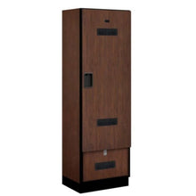 Load image into Gallery viewer, Wood Lockers: Designer Wood Gear Locker - Mahogany - Salsbury Industries