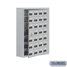 Load image into Gallery viewer, Salsbury Industries Heavy Duty Aluminum Locker — 7 Tier, 4 Wide [28 A Doors] 19178-28ASC 820996628626 YourLockerStore