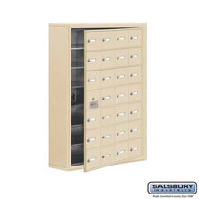 Load image into Gallery viewer, Salsbury Industries Heavy Duty Aluminum Locker — 7 Tier, 4 Wide [28 A Doors] 19178-28SSK 820996628695 YourLockerStore