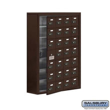 Load image into Gallery viewer, Salsbury Industries Heavy Duty Aluminum Locker — 7 Tier, 4 Wide [28 A Doors] 19178-28ZSC 820996628633 YourLockerStore