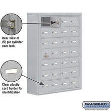 Load image into Gallery viewer, Salsbury Industries Heavy Duty Aluminum Locker — 7 Tier, 4 Wide [28 A Doors] YourLockerStore