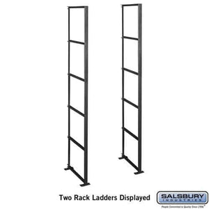 Salsbury Industries Rack Ladder — 5 High [Aluminum Mailboxes] 2200 YourLockerStore