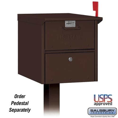 Salsbury Industries Roadside Mailbox 4325BRZ YourLockerStore
