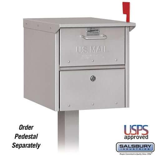 Salsbury Industries Roadside Mailbox 4325SLV 820996100122 YourLockerStore