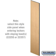 Load image into Gallery viewer, Salsbury Industries Side Panels with sloping hood — Designer Wood Lockers 33309MAP 820996541338 YourLockerStore