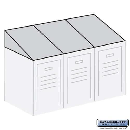 Sloping Hood — Salsbury Metal Lockers - Your Locker Store