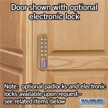 Load image into Gallery viewer, Salsbury Industries Solid Oak Executive Wood Locker — 2 Tier, 1 Wide YourLockerStore