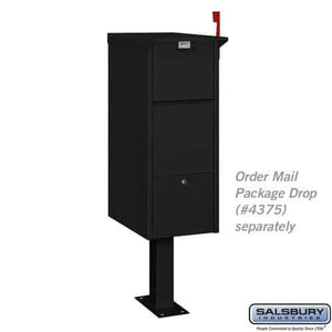 Salsbury Industries Standard Pedestal — Bolt Mounted [Mail Package Drop] YourLockerStore