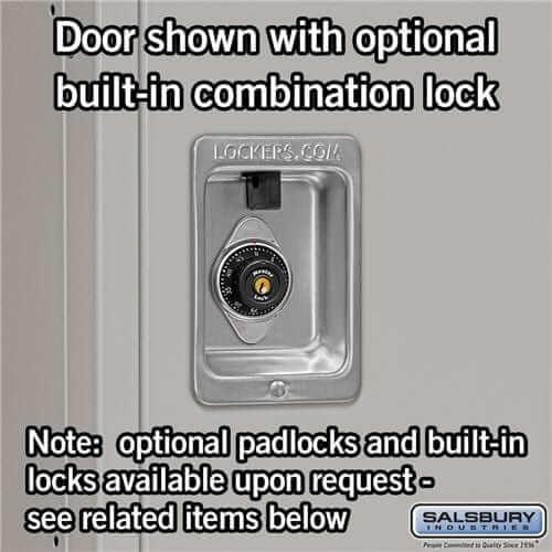 Salsbury Industries Standard Steel Locker — 1 Tier, 1 Wide YourLockerStore