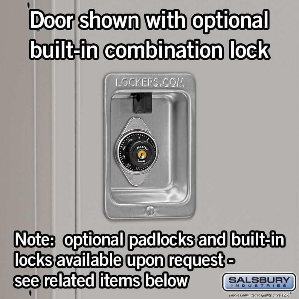 Salsbury Industries Standard Steel Locker — 3 Tier, 1 Wide YourLockerStore