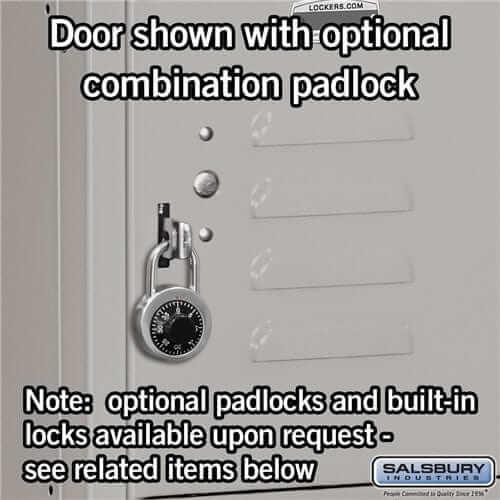 Salsbury Industries Standard Steel Locker — Box Style — 5 Tier, 1 Wide YourLockerStore