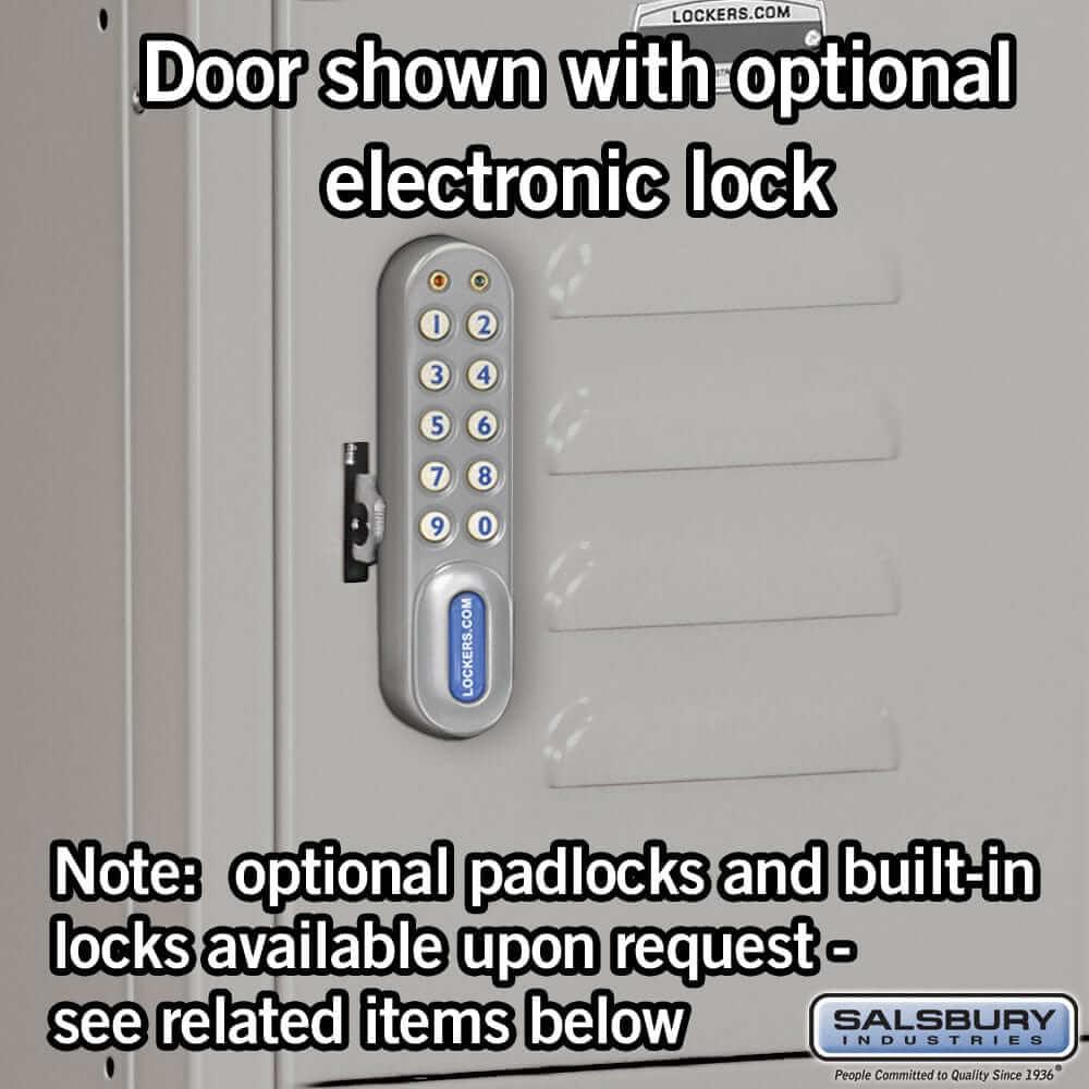 Salsbury Industries Standard Steel Locker — Box Style — 6 Tier, 3 Wide YourLockerStore