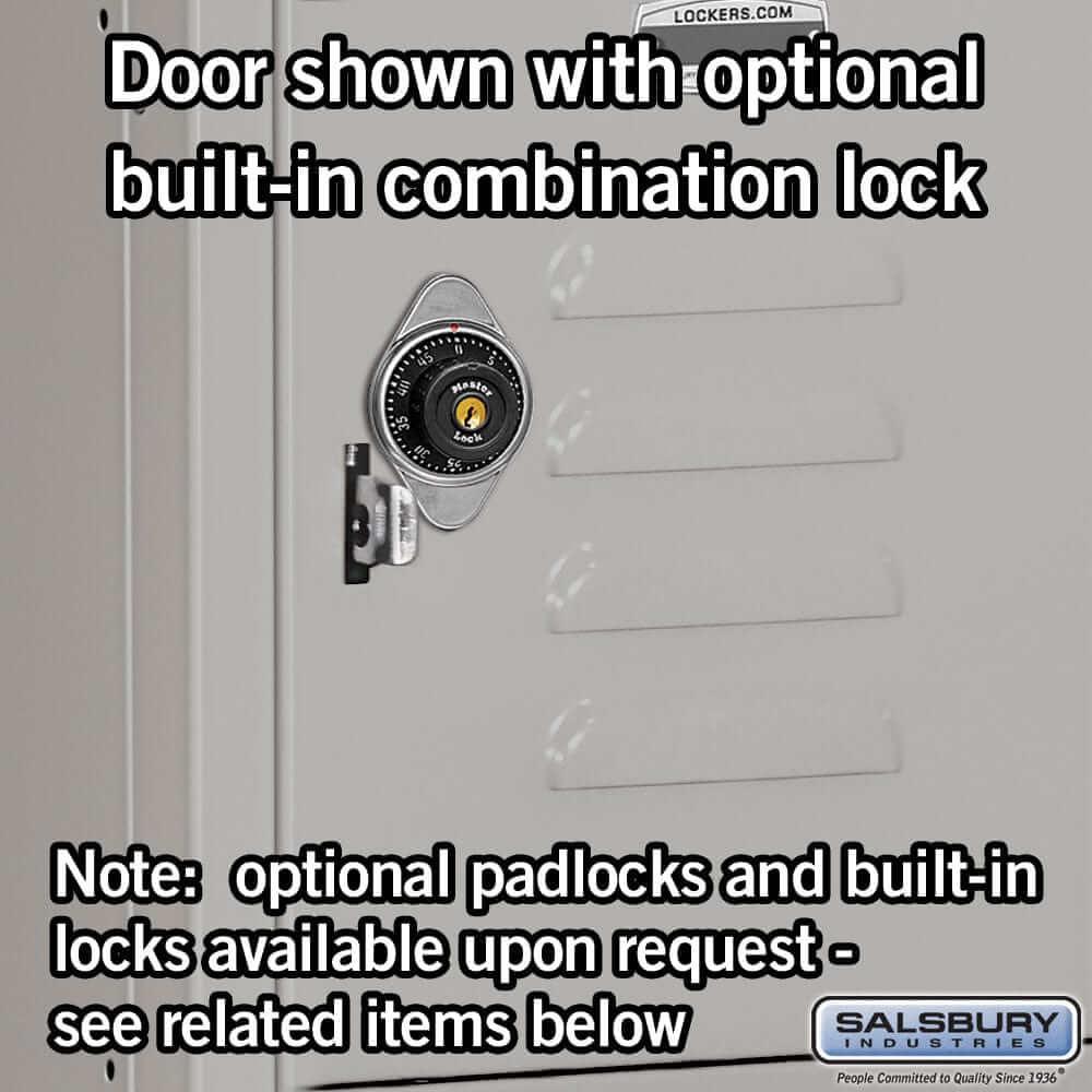 Salsbury Industries Standard Steel Locker — Box Style — 6 Tier, 3 Wide YourLockerStore