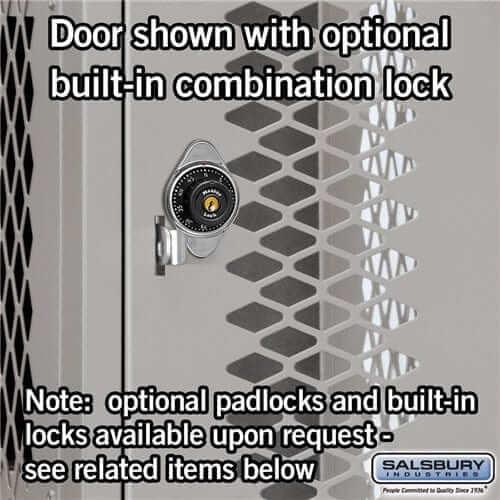 Salsbury Industries Vented Steel Locker — 4 Tier, 3 Wide YourLockerStore