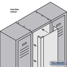 Load image into Gallery viewer, Salsbury Industries Vertical Front Filler — Metal Lockers YourLockerStore