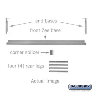 Salsbury Industries Zee Base Kit — Metal Lockers YourLockerStore