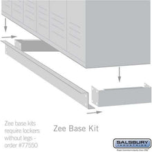 Load image into Gallery viewer, Salsbury Industries Zee Base Kit — Metal Lockers YourLockerStore